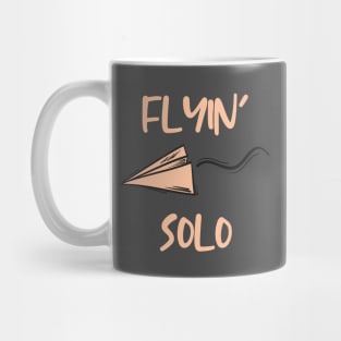 Flying Solo Paper Plane Origami Mug